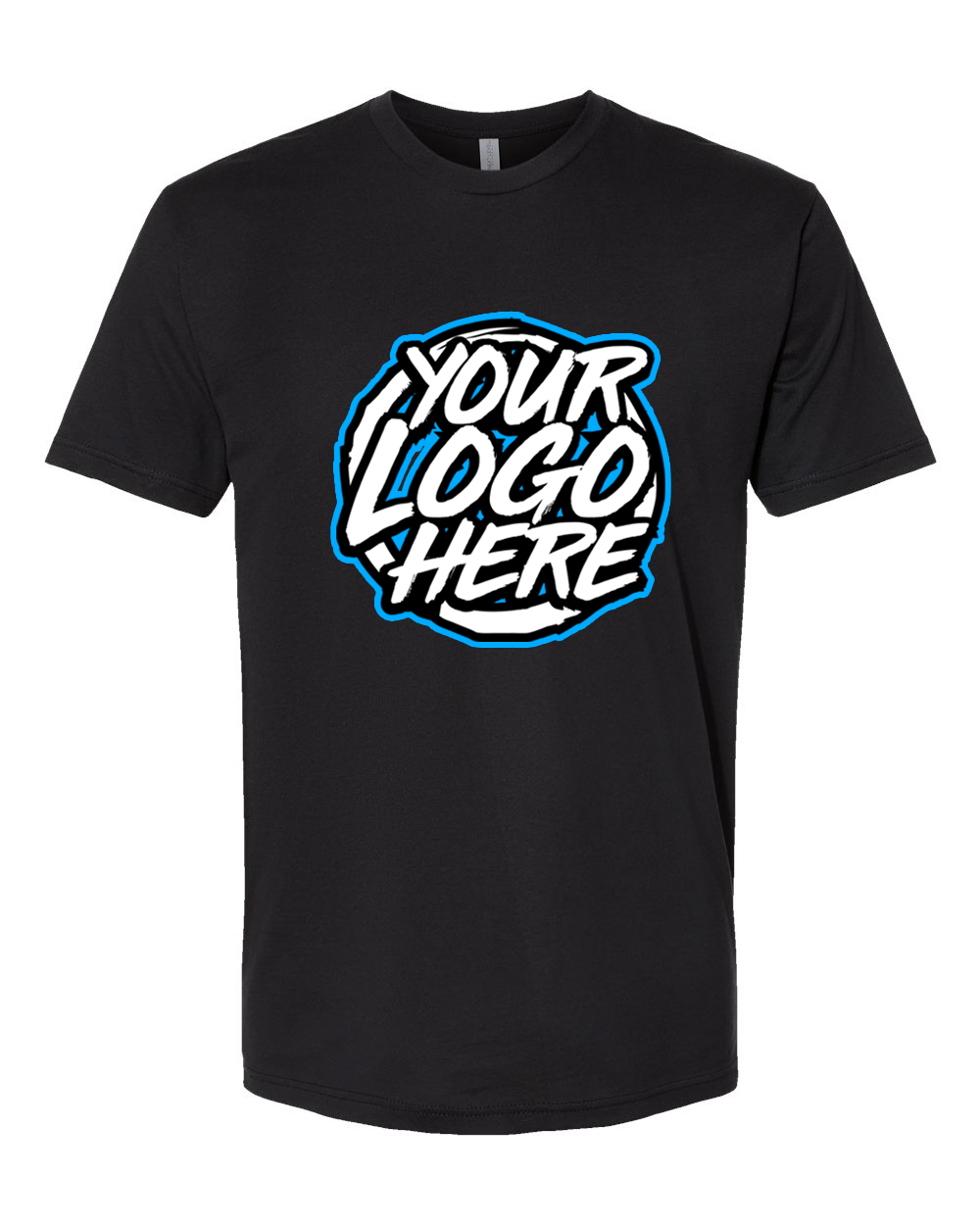 Next Level Unisex Cotton Tee for full-color DTF printing